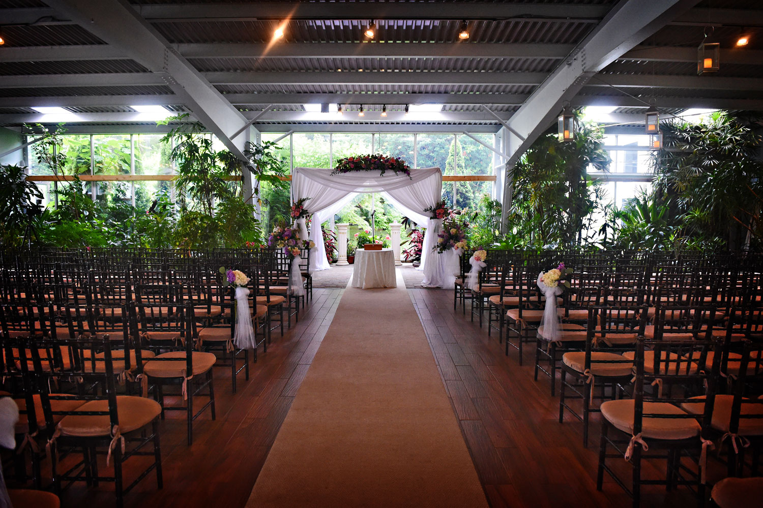Photo: Atrium Wedding Venue